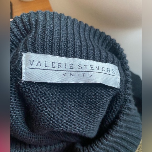 Valerie Stevens Sweater Womens Size L Knit Long Sleeve - Picture 5 of 5